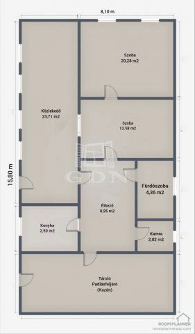 Eladó családi ház, Madarason 5.3 M Ft, 2 szobás