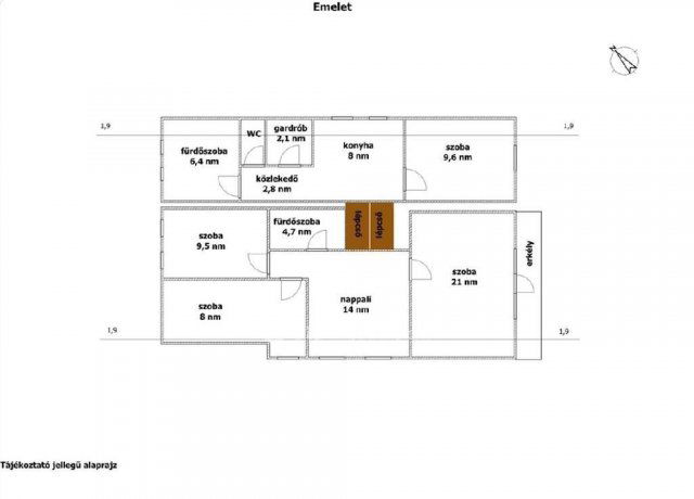 Eladó családi ház, Gárdonyban 109.9 M Ft, 3+3 szobás