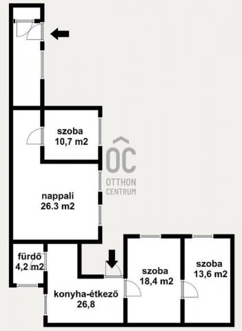Eladó téglalakás, Budapesten, IX. kerületben 99 M Ft, 4 szobás