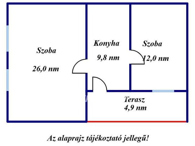 Eladó családi ház, Nádudvaron 7.5 M Ft, 2 szobás