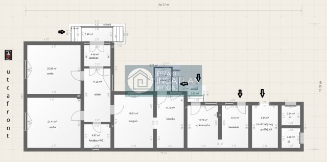Eladó családi ház, Szendrőn 18.5 M Ft, 3 szobás