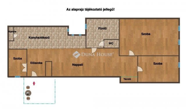 Eladó téglalakás, Budapesten, VIII. kerületben 100 M Ft