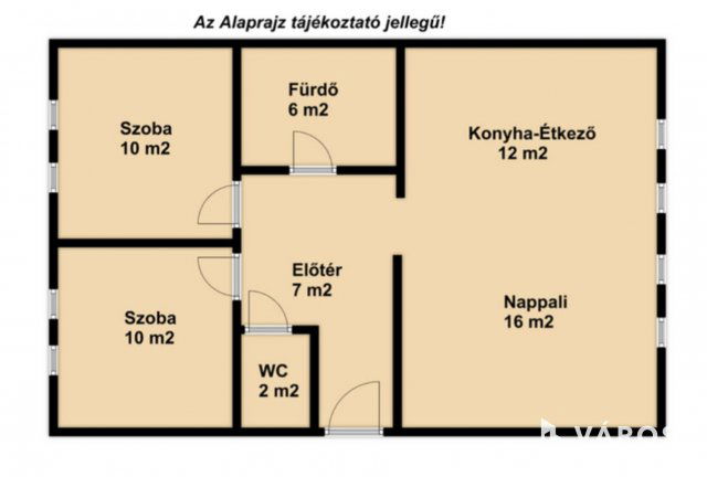 Eladó téglalakás, Szegeden 59.99 M Ft, 3 szobás