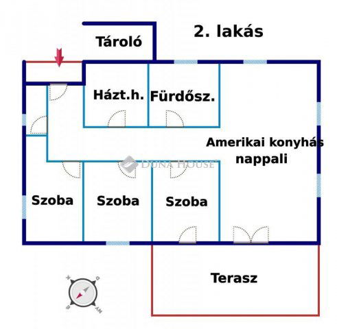 Eladó ikerház, Dabason 82.9 M Ft, 4 szobás / költözzbe.hu