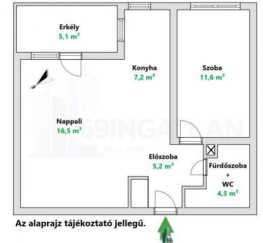 Eladó téglalakás, Budapesten, XIV. kerületben 78.9 M Ft
