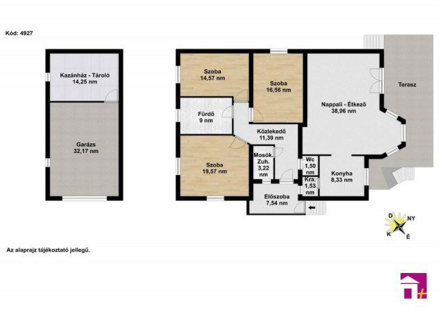 Eladó családi ház, Érden 129.9 M Ft, 5 szobás