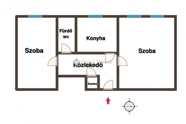 Eladó téglalakás, Sárbogárdon 35.9 M Ft, 2 szobás
