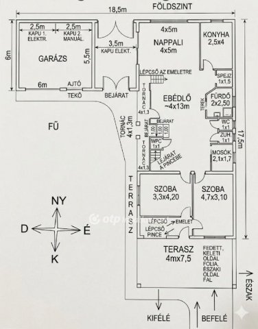 Eladó családi ház, Körmenden 110 M Ft, 2+3 szobás