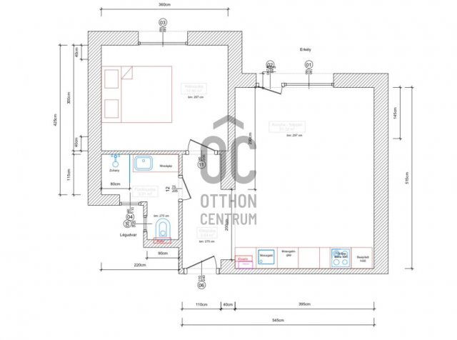 Eladó téglalakás, Budapesten, IX. kerületben 83.9 M Ft, 2 szobás