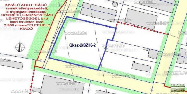 Kiadó telek, Budapesten, III. kerületben 800 E Ft / hó