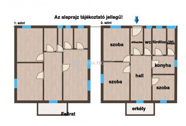 Eladó családi ház, Veszprémvarsányon 66.7 M Ft, 5 szobás