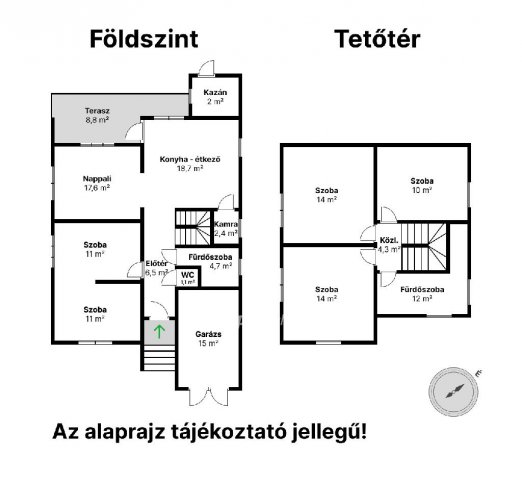 Eladó családi ház, Kókán 92.19 M Ft, 5+1 szobás