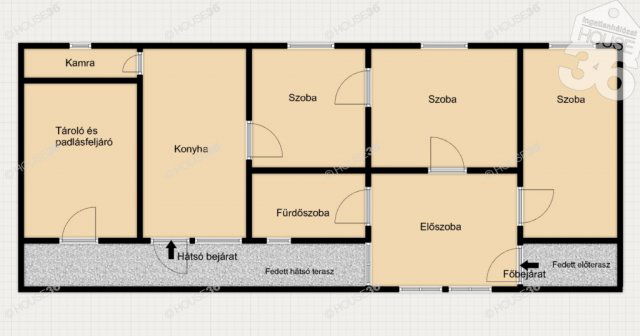 Eladó családi ház, Tiszaalpáron 18.9 M Ft, 3 szobás