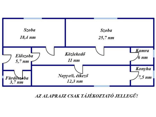Eladó családi ház, Kunszentmártonban 9.5 M Ft, 3 szobás