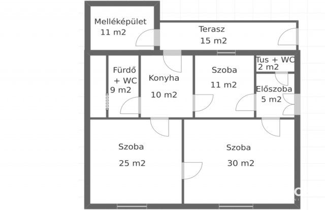 Eladó családi ház, Hódmezővásárhelyen 39.7 M Ft, 3 szobás