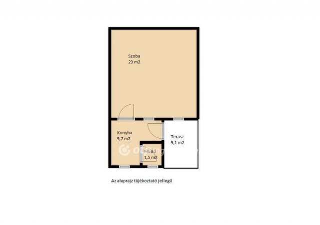 Eladó családi ház, Debrecenben 30 M Ft, 1 szobás