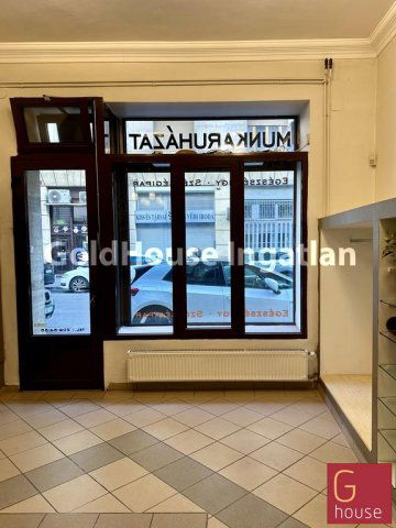 Kiadó üzlethelyiség, Budapesten, XI. kerületben 400 E Ft / hó