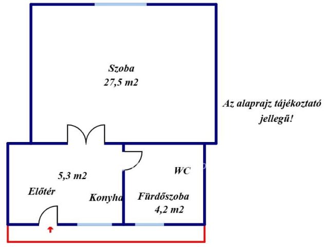 Eladó családi ház, Kiskunfélegyházán 19.9 M Ft, 1 szobás