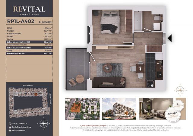 Eladó téglalakás, Budapesten, XI. kerületben, Fehérvári úton