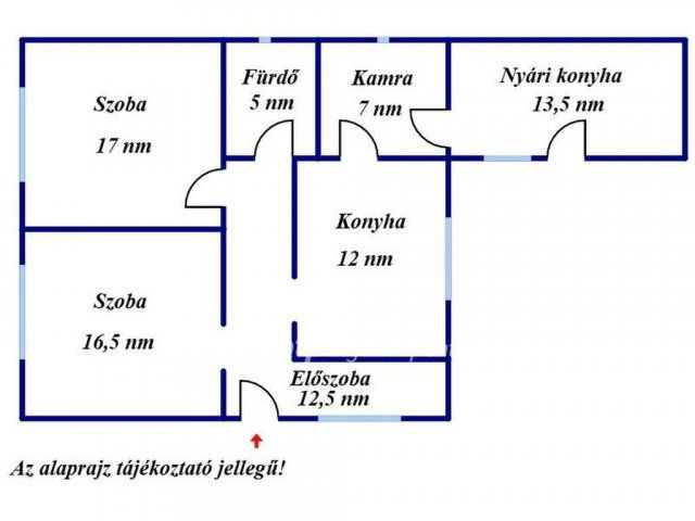 Eladó családi ház, Sarkadon 27.5 M Ft, 2 szobás