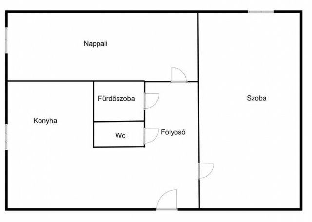 Kiadó téglalakás, albérlet, Tatabányán 160 E Ft / hó