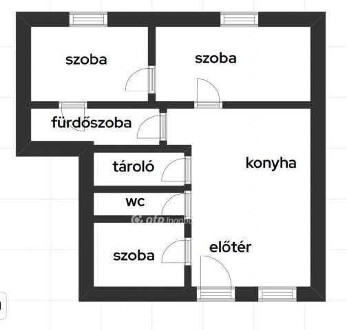 Eladó téglalakás, Budapesten, VIII. kerületben 89.9 M Ft