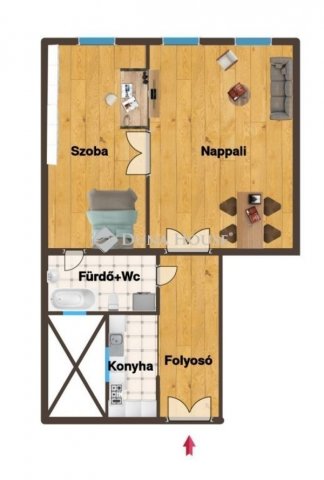 Eladó téglalakás, Budapesten, VI. kerületben 99 M Ft, 2 szobás