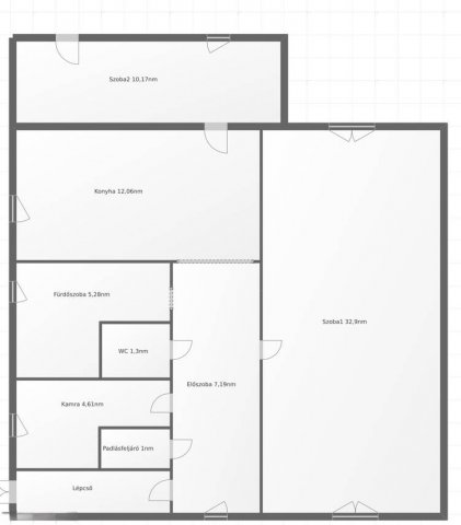 Eladó téglalakás, Rudabányán 14 M Ft, 2 szobás
