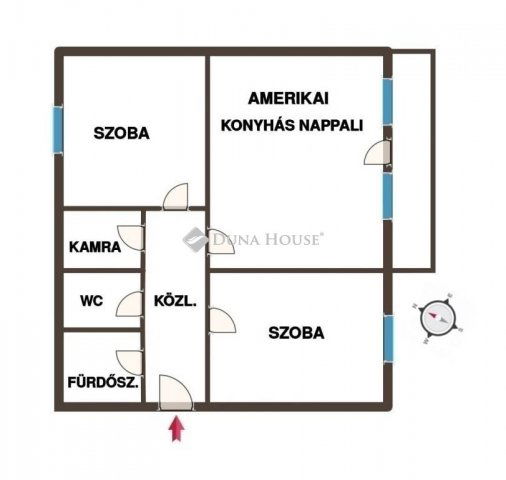 Eladó téglalakás, Kecskeméten 49.9 M Ft, 3 szobás