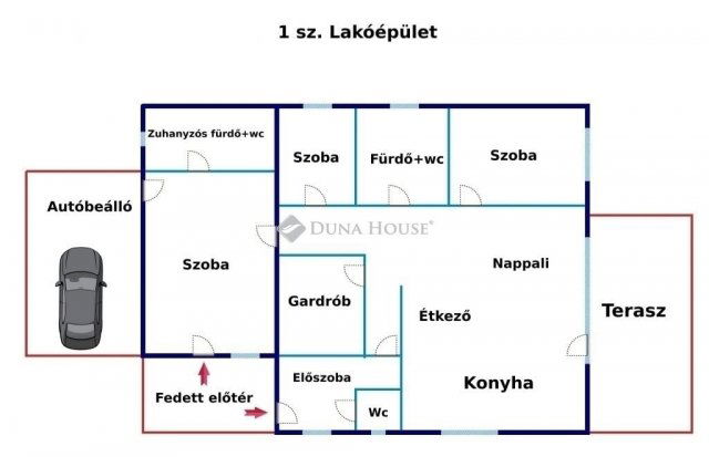 Eladó családi ház, Kecskeméten 79.9 M Ft, 4 szobás