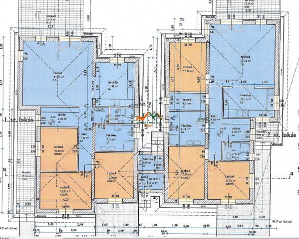 Eladó ikerház, Taksonyon 113.3 M Ft, 4 szobás