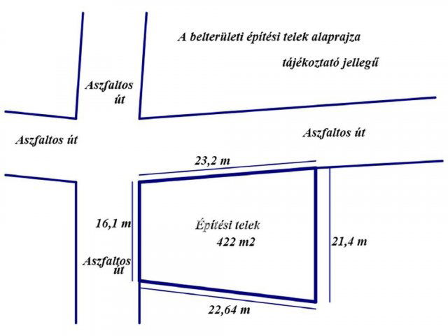 Eladó telek, Pilisen 19.5 M Ft / költözzbe.hu