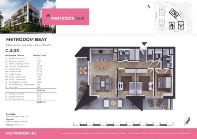 Eladó téglalakás, Budapesten, XIII. kerületben, Turóc utcában
