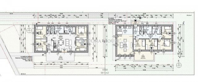 Eladó ikerház, Kiskunlacházán 73.5 M Ft, 5 szobás