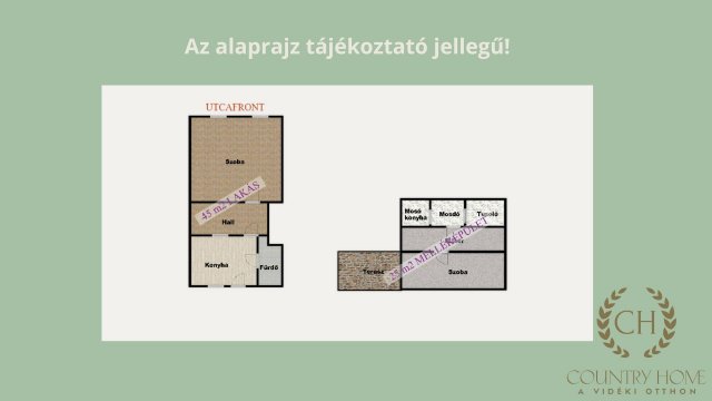 Eladó téglalakás, Szegeden 46.9 M Ft, 2 szobás