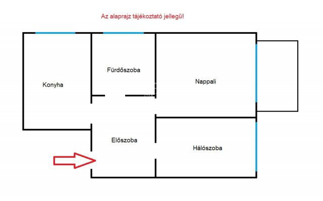 Eladó téglalakás, Budapesten, III. kerületben 75 M Ft, 2 szobás