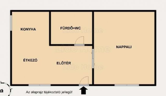 Eladó sorház, Veszprémben 44 M Ft, 1 szobás