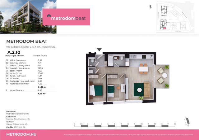 Eladó téglalakás, XIII. kerületben, Sólyatér utcában