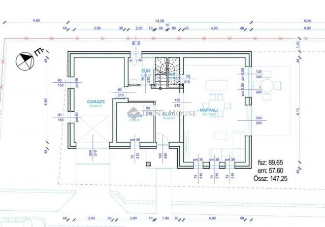 Eladó ikerház, Gyálon 144.9 M Ft, 5 szobás