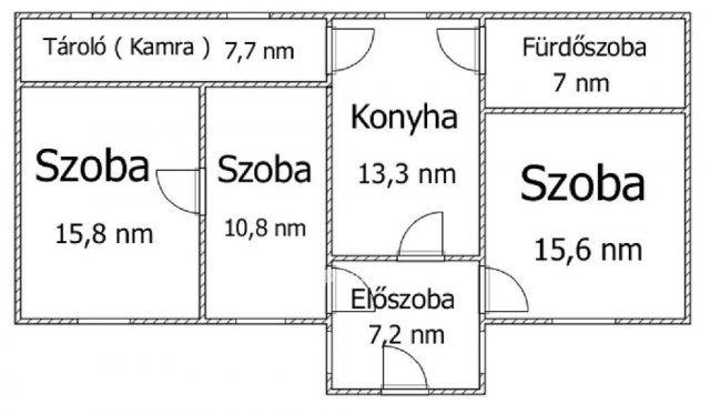 Eladó családi ház, Devecseren 14.9 M Ft, 2+1 szobás