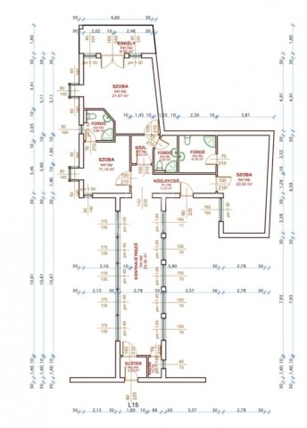 Eladó téglalakás, Baján 89.9 M Ft, 3 szobás