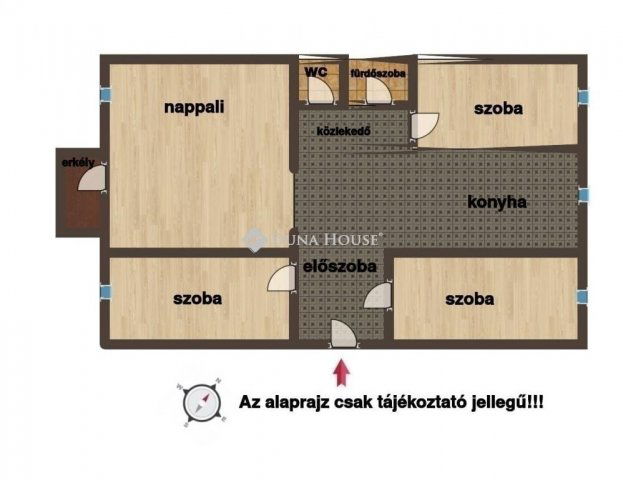 Eladó panellakás, Budapesten, IV. kerületben 92.9 M Ft, 4 szobás