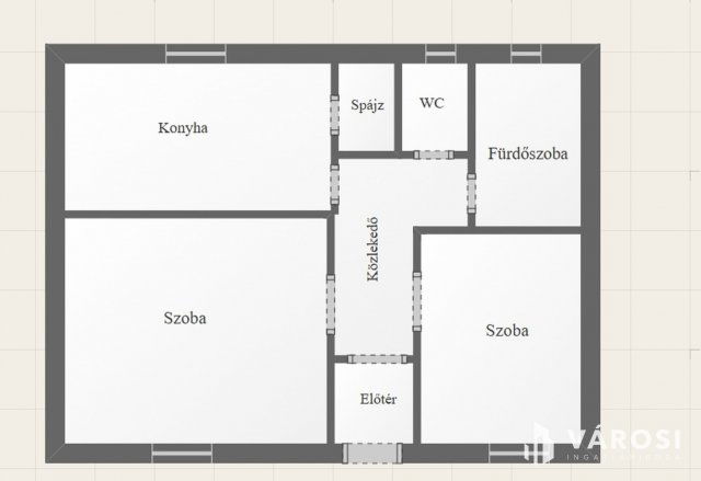 Kiadó téglalakás, albérlet, Debrecenben 220 E Ft / hó, 2 szobás