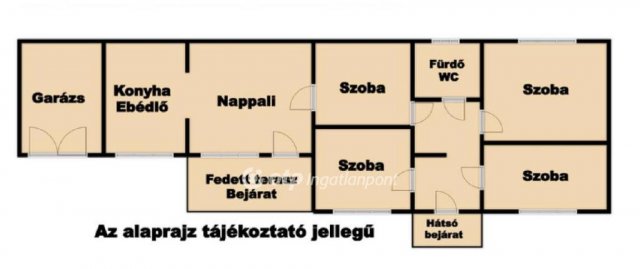 Eladó családi ház, Debrecenben 64.9 M Ft, 3 szobás