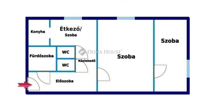 Eladó téglalakás, Budapesten, XIII. kerületben 81.8 M Ft