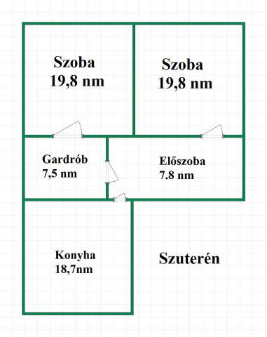 Eladó családi ház, Dunakeszin 25 M Ft, 3 szobás