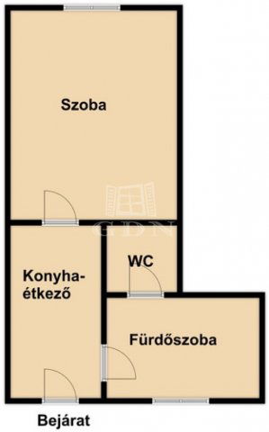 Eladó téglalakás, Budapesten, VIII. kerületben 49.49 M Ft