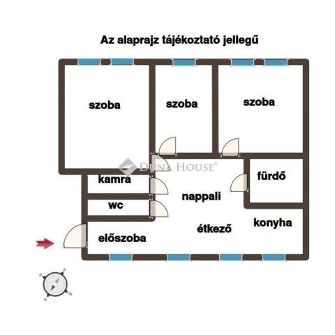 Eladó téglalakás, Budapesten, XIX. kerületben 93.5 M Ft