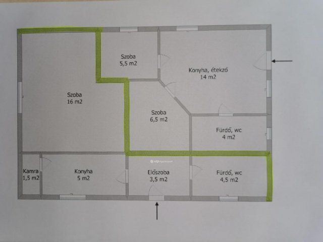 Eladó családi ház, Szekszárdon 28.5 M Ft, 1+2 szobás