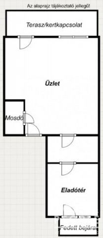 Eladó üzlethelyiség, Szegeden 53 M Ft, 2 szobás
